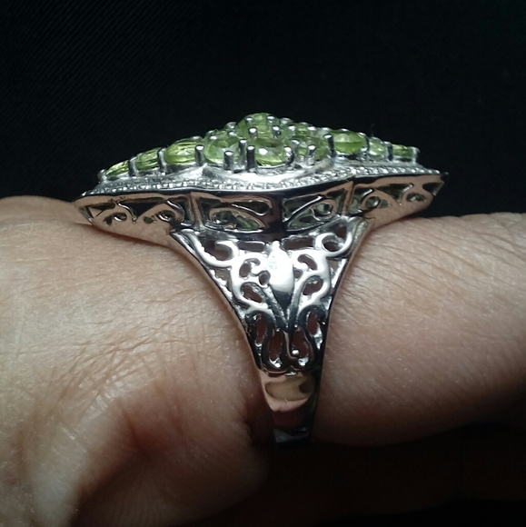 925 Genuine Untreated Peridot. FIRM. - Picture 4 of 13